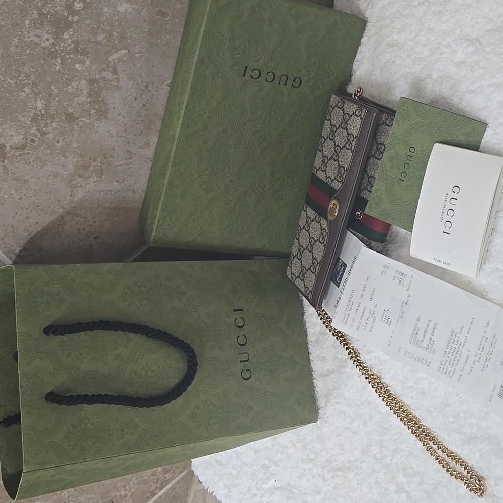 ●Gucci Ophidia Gg Chain Wallet - Picture 4 of 5